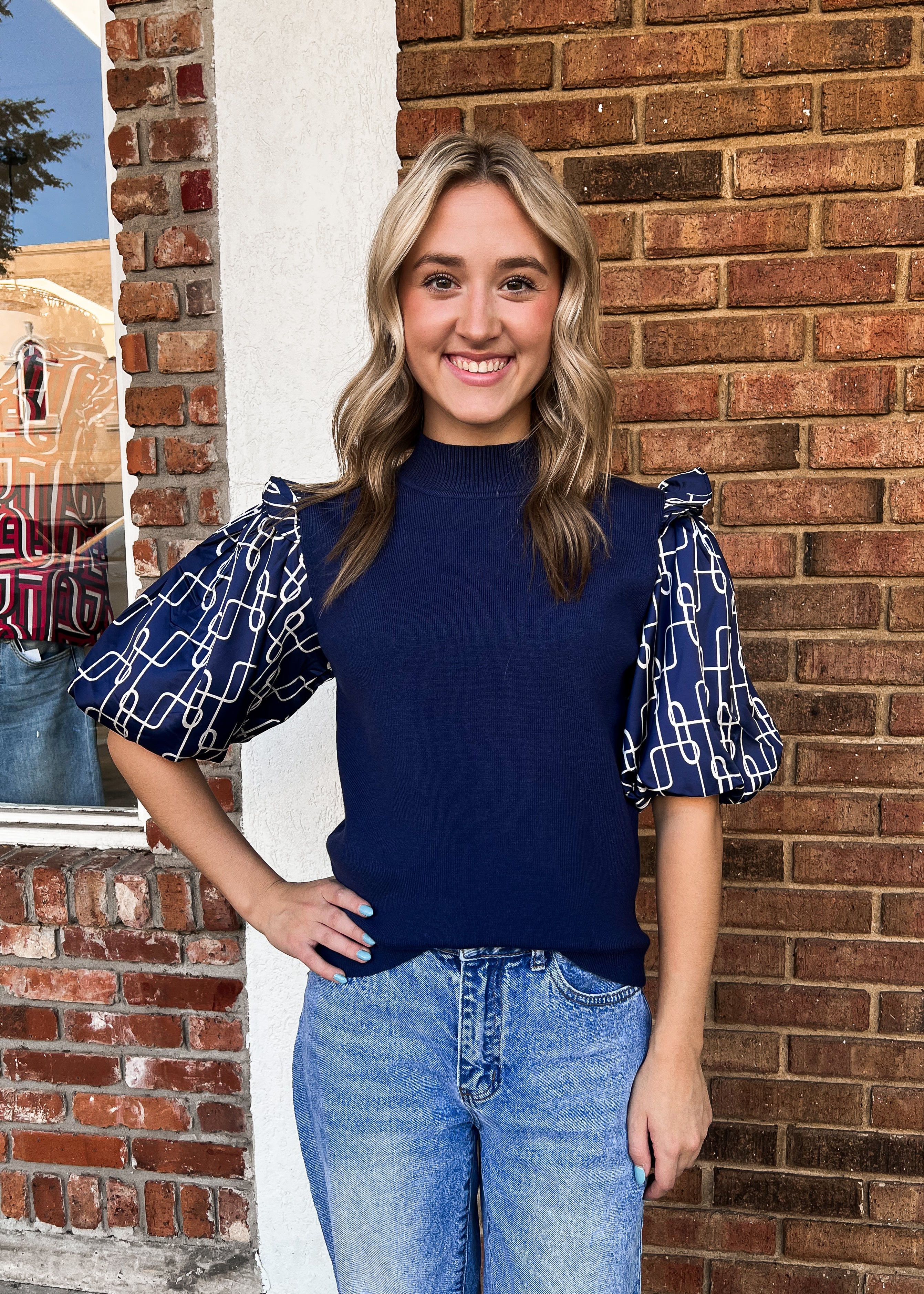 THML: Puff Sleeve Sweater