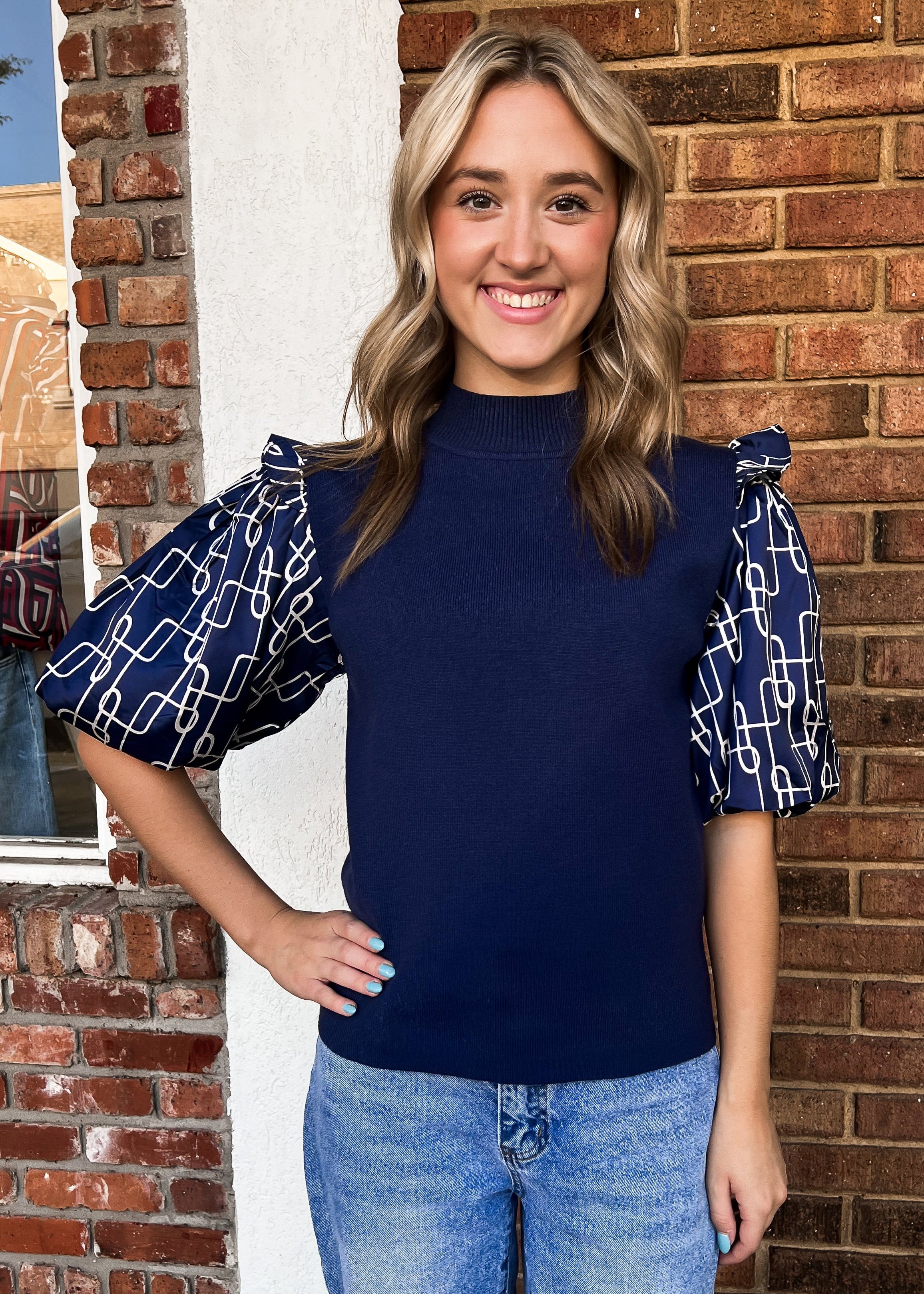 THML: Puff Sleeve Sweater