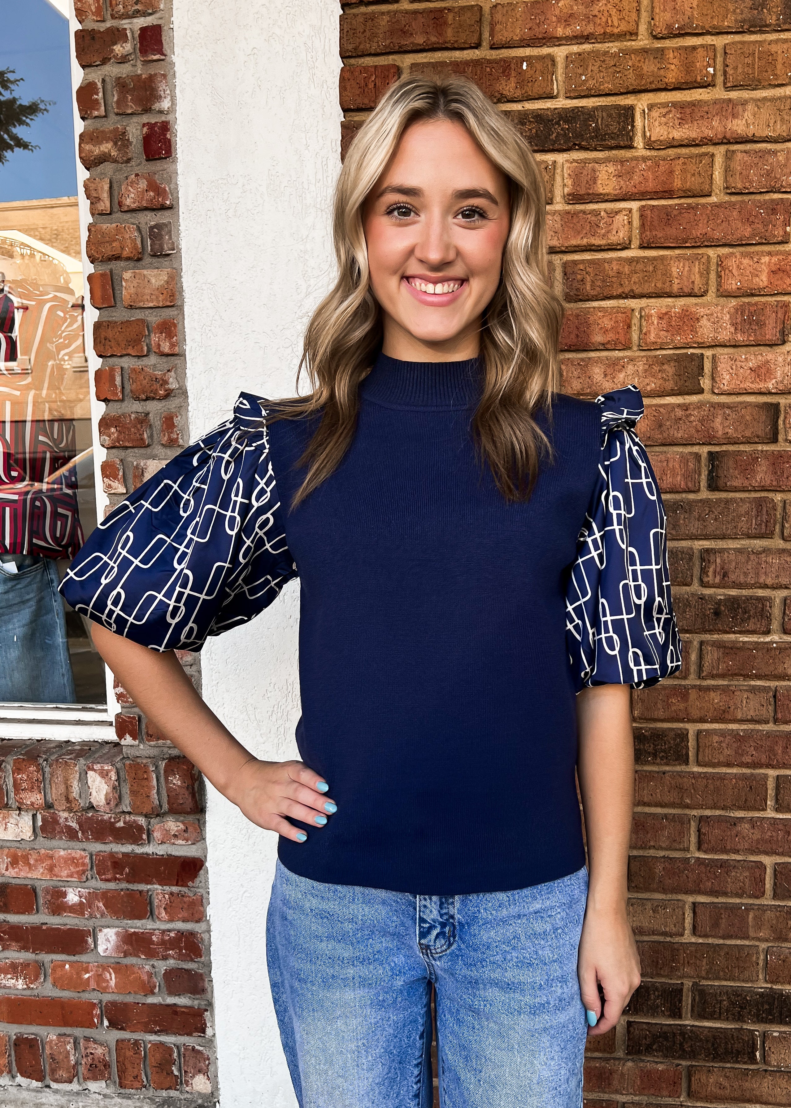 THML: Puff Sleeve Sweater