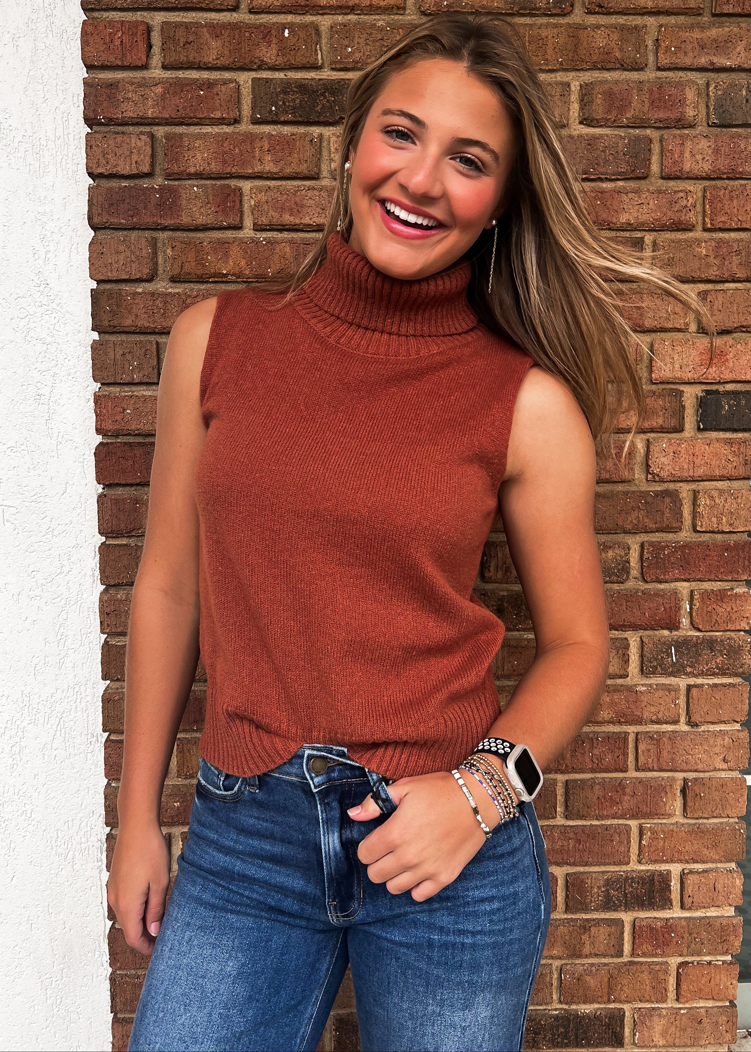 Sienna Sleeveless Sweater