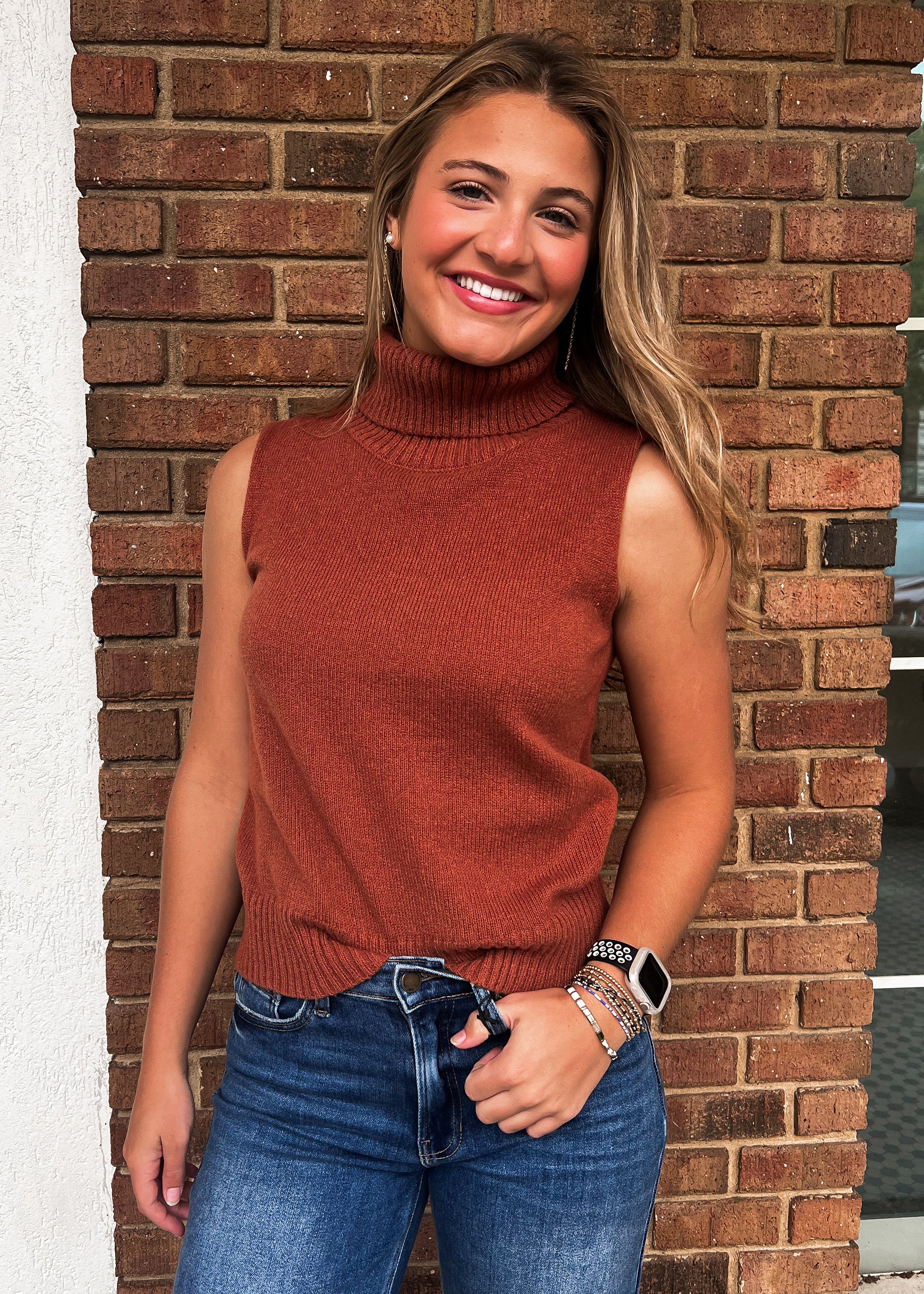 Sienna Sleeveless Sweater