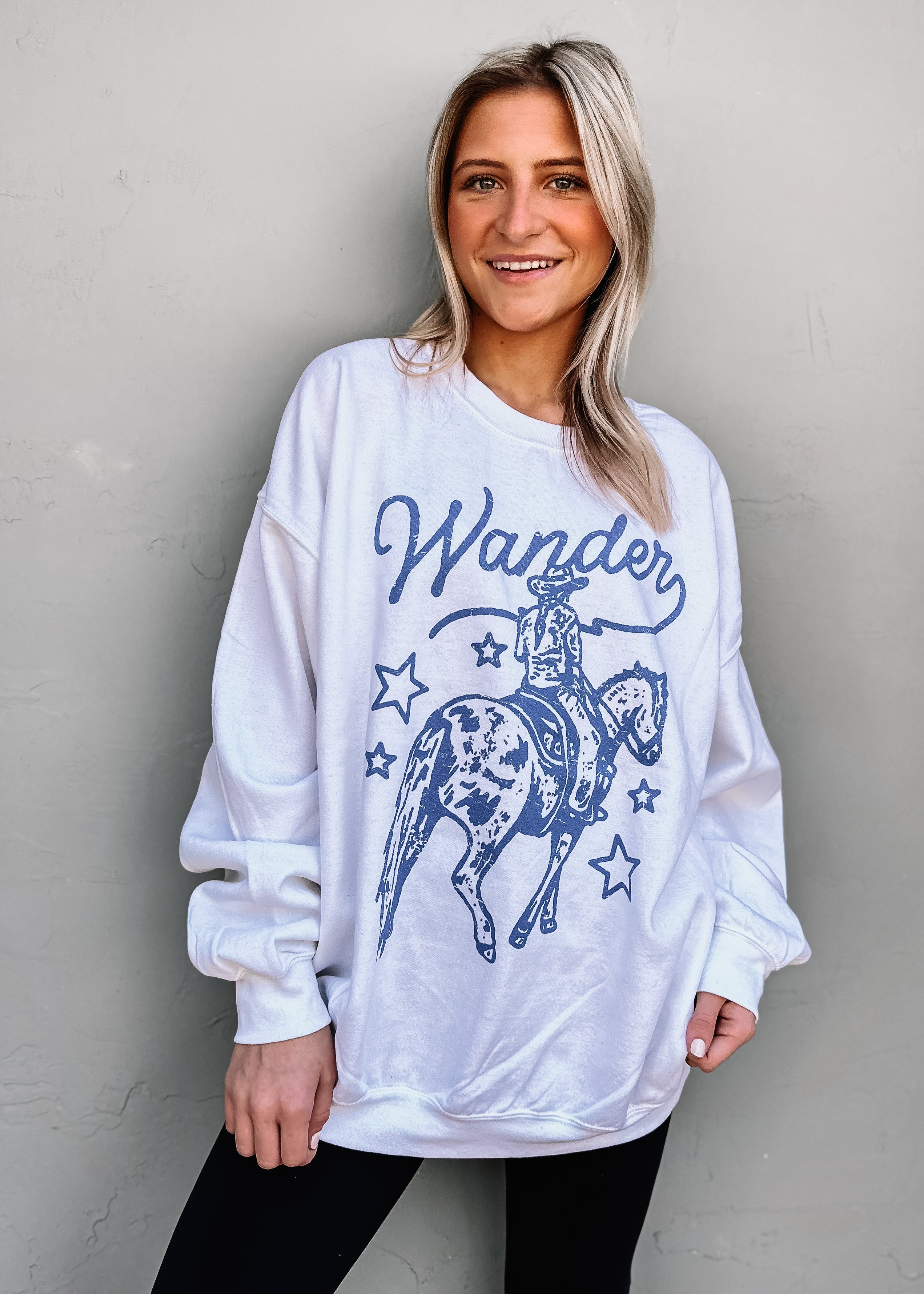 Wander Cowgirl Oversized Sweatshirt