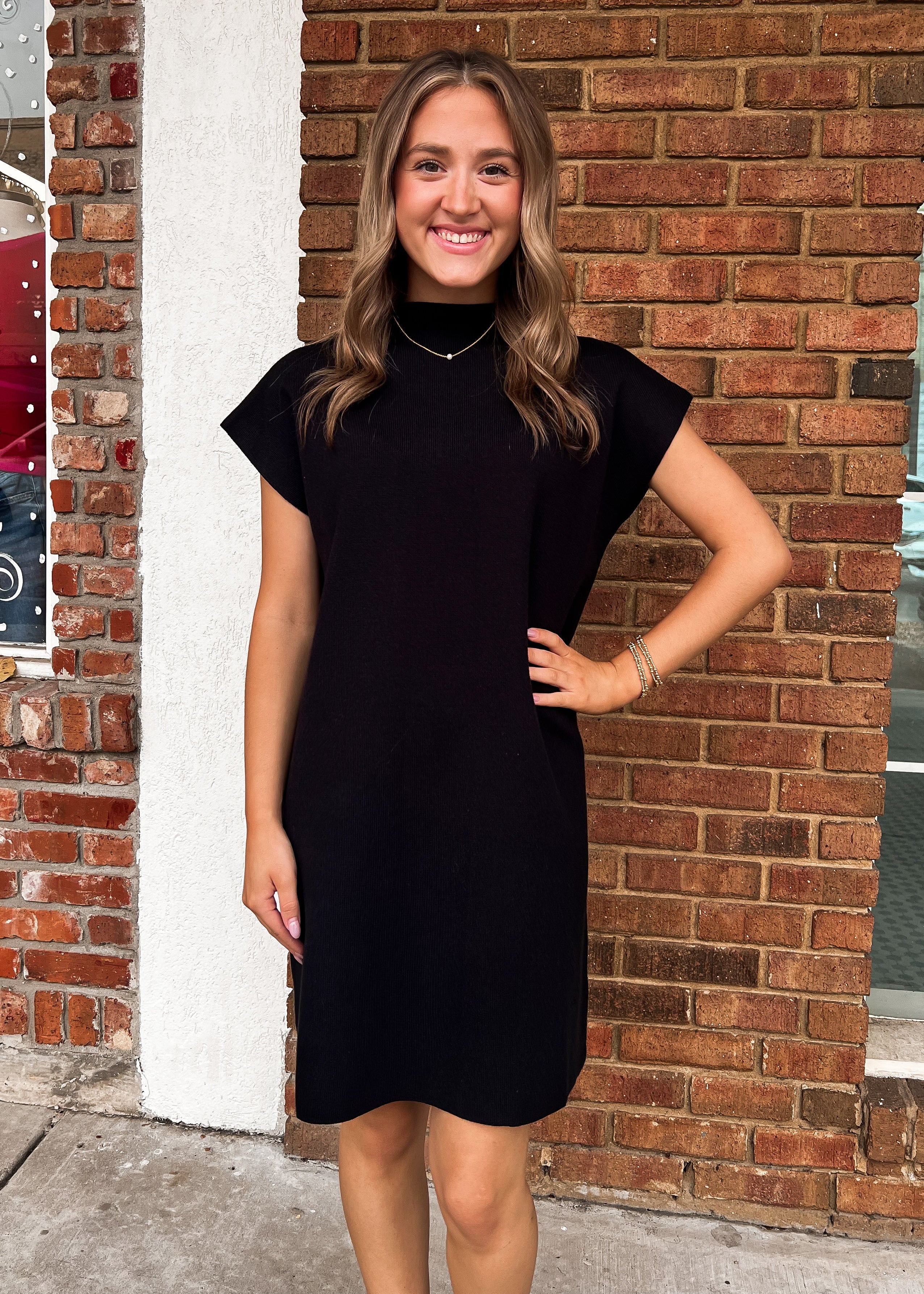 Black Sweater Dress