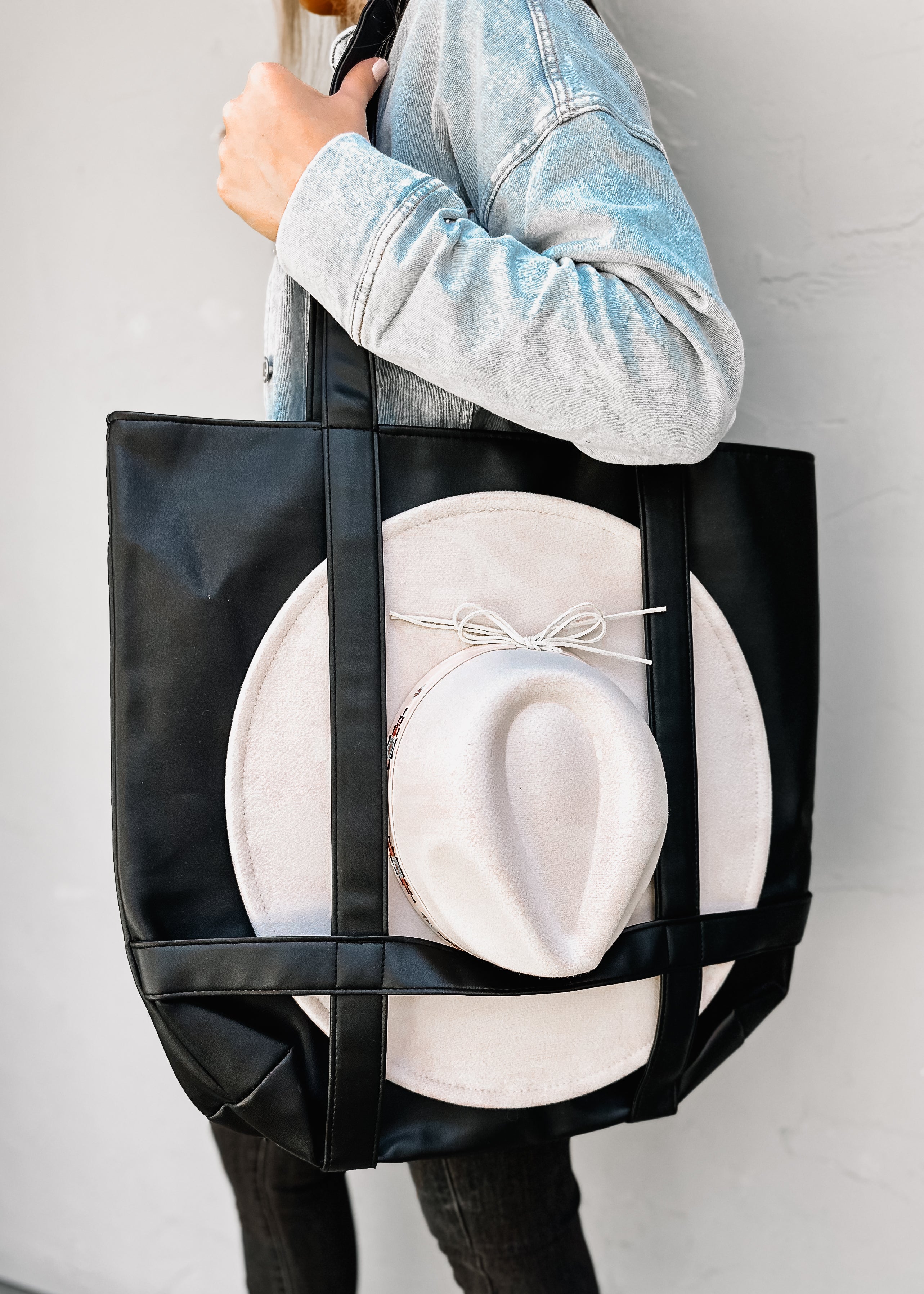 Hat Carrier Travel Bag, Black