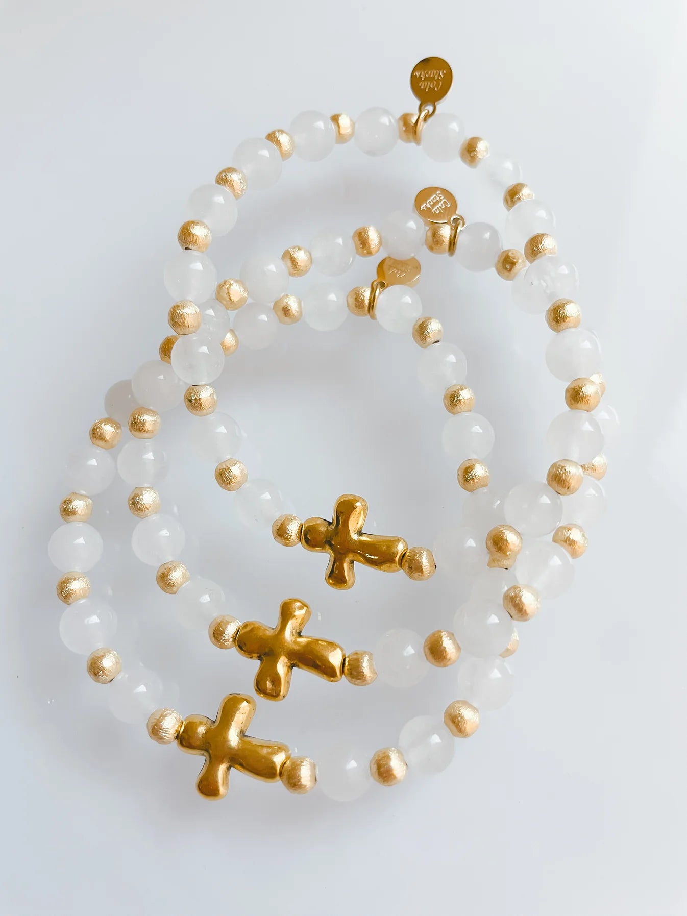 Cola Stacks: Gold Everyday Cross