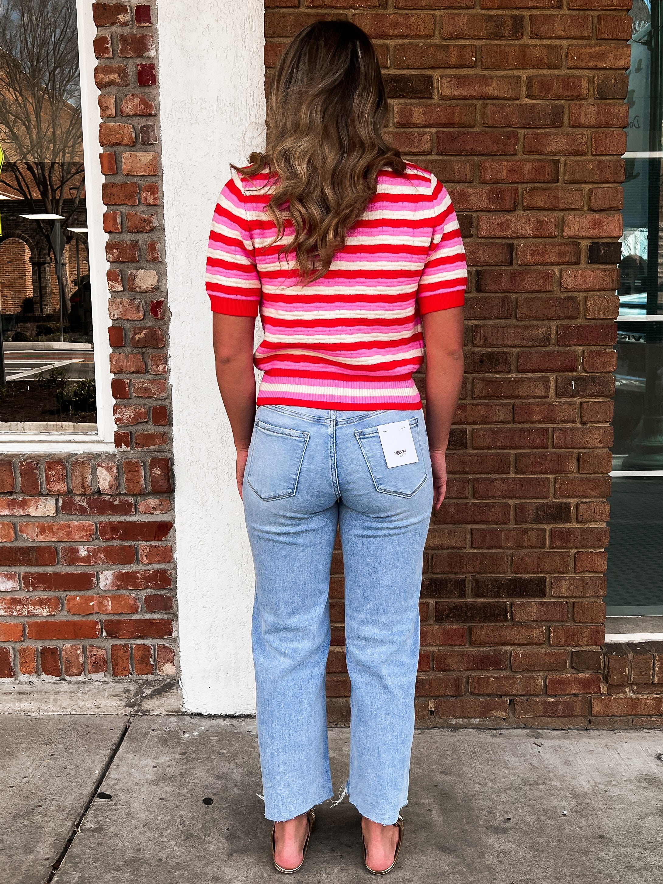 Olivia Wide Leg Crop Jeans