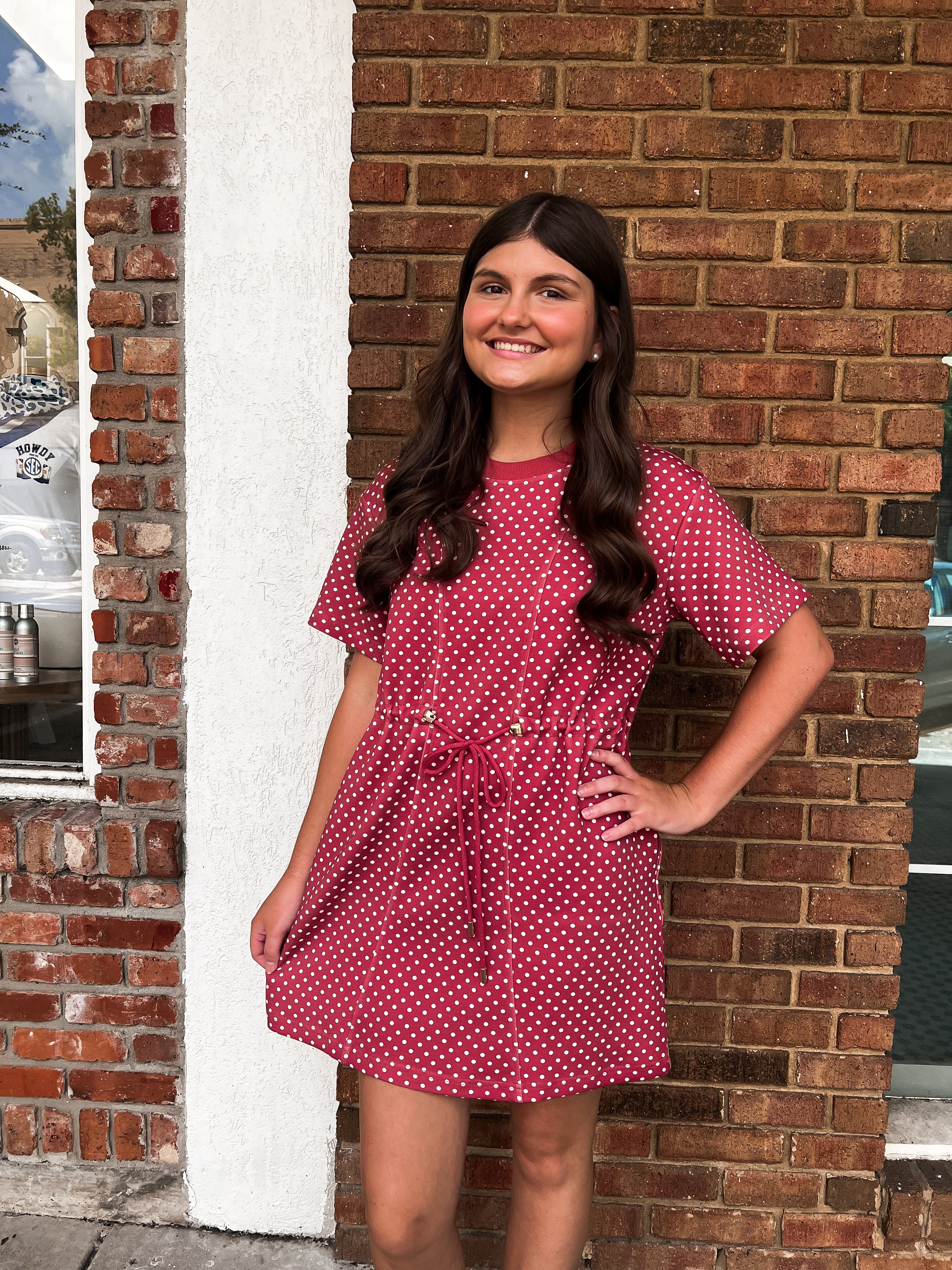 Tatum Polka Dot Dress
