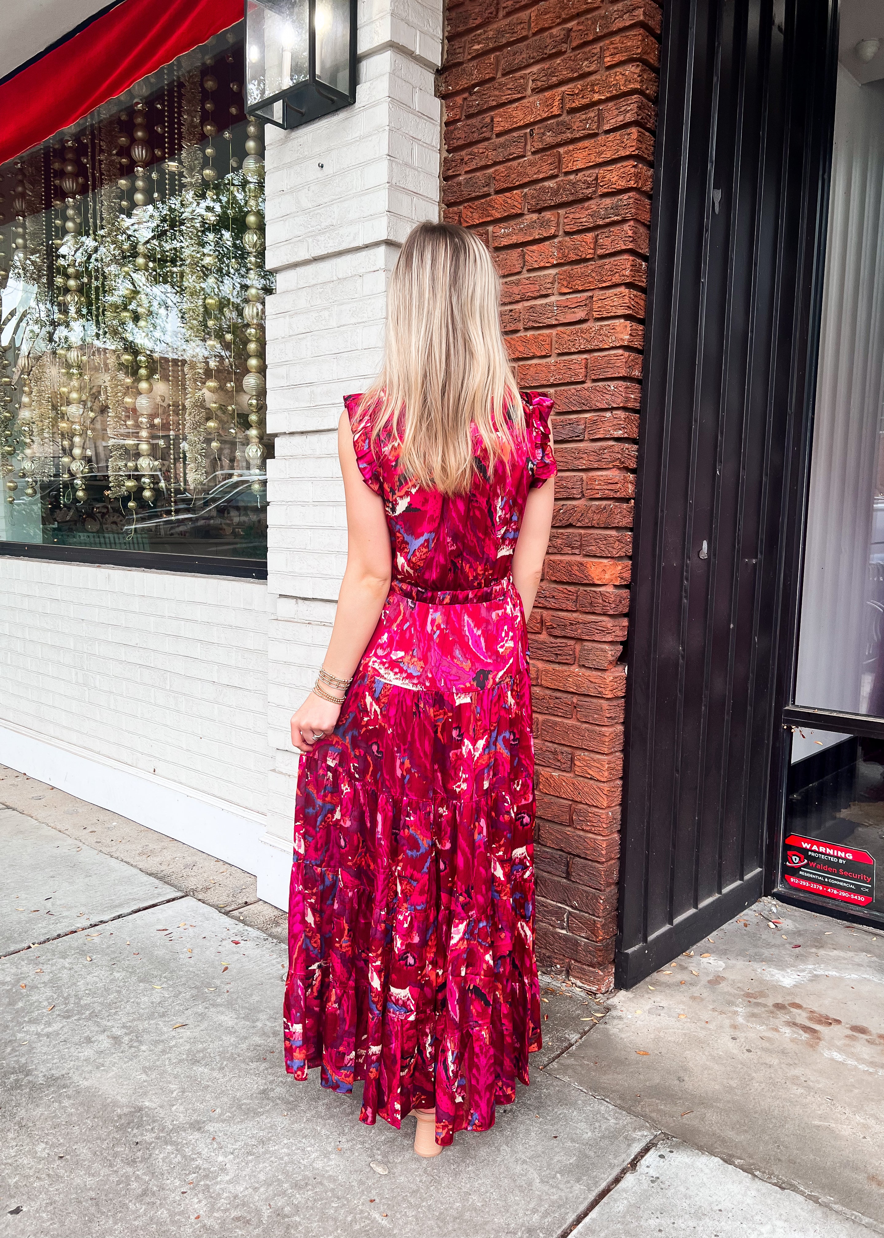 Devon Satin Maxi Dress