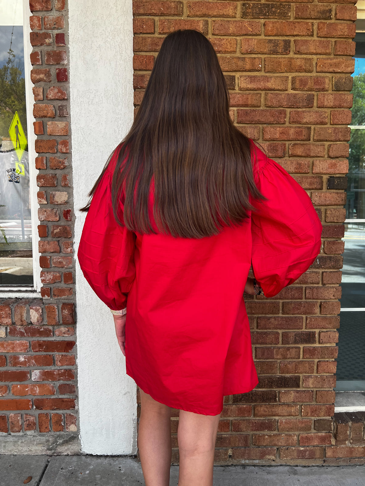 Tatum James: Remi Dress - Red