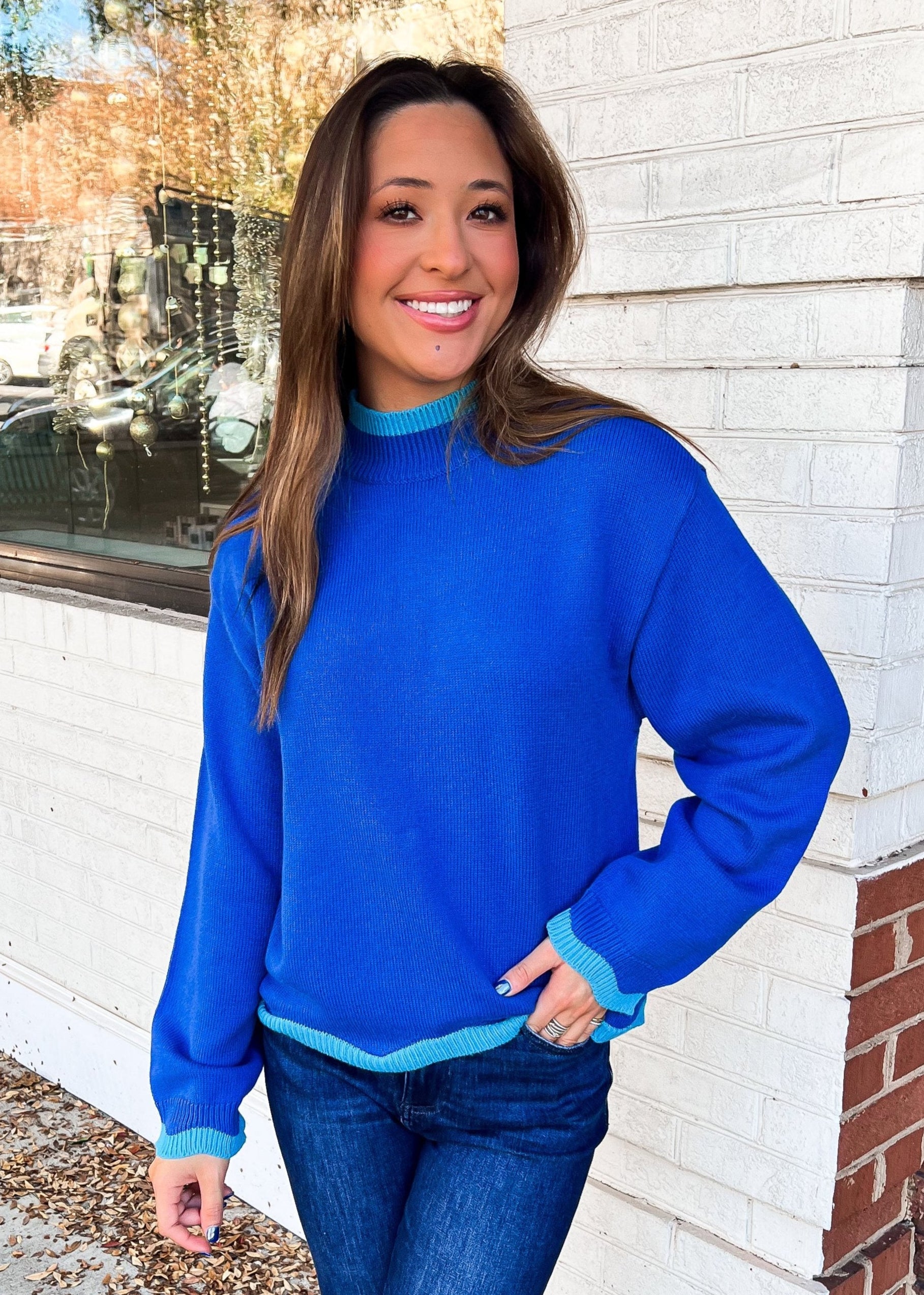 Selah Mock Neck Sweater