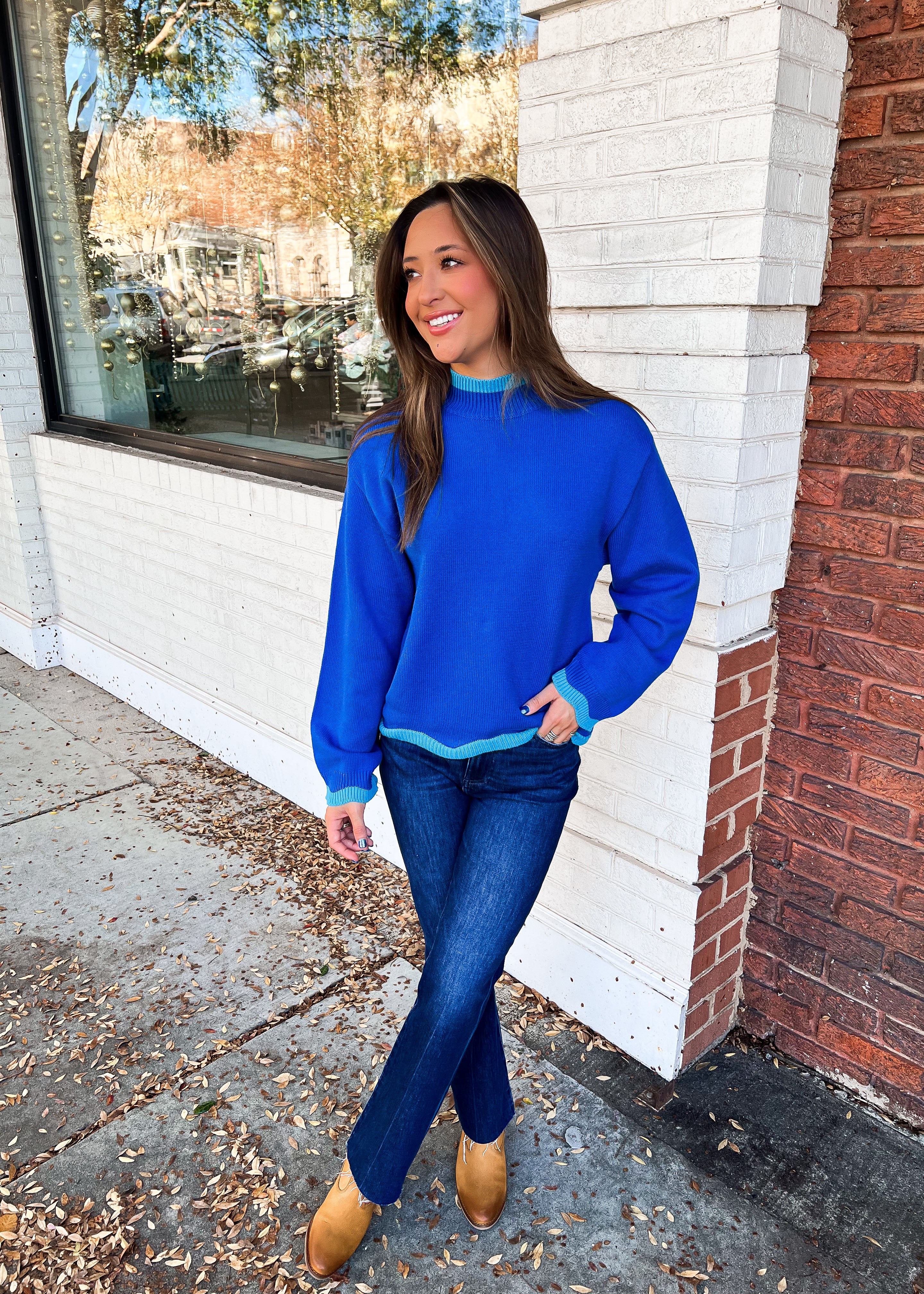 Selah Mock Neck Sweater