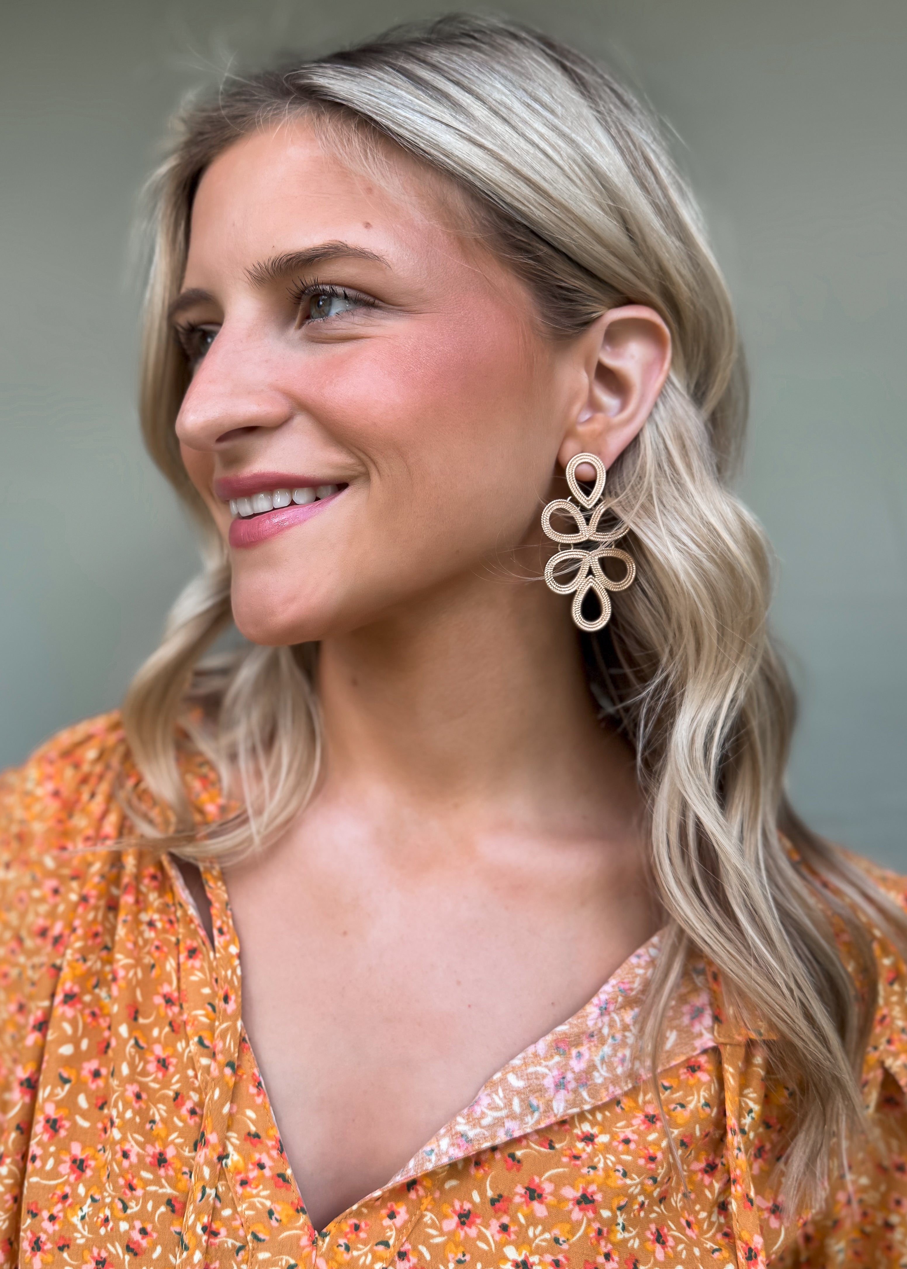 Pierce + Hide: Gold Plaza Earrings