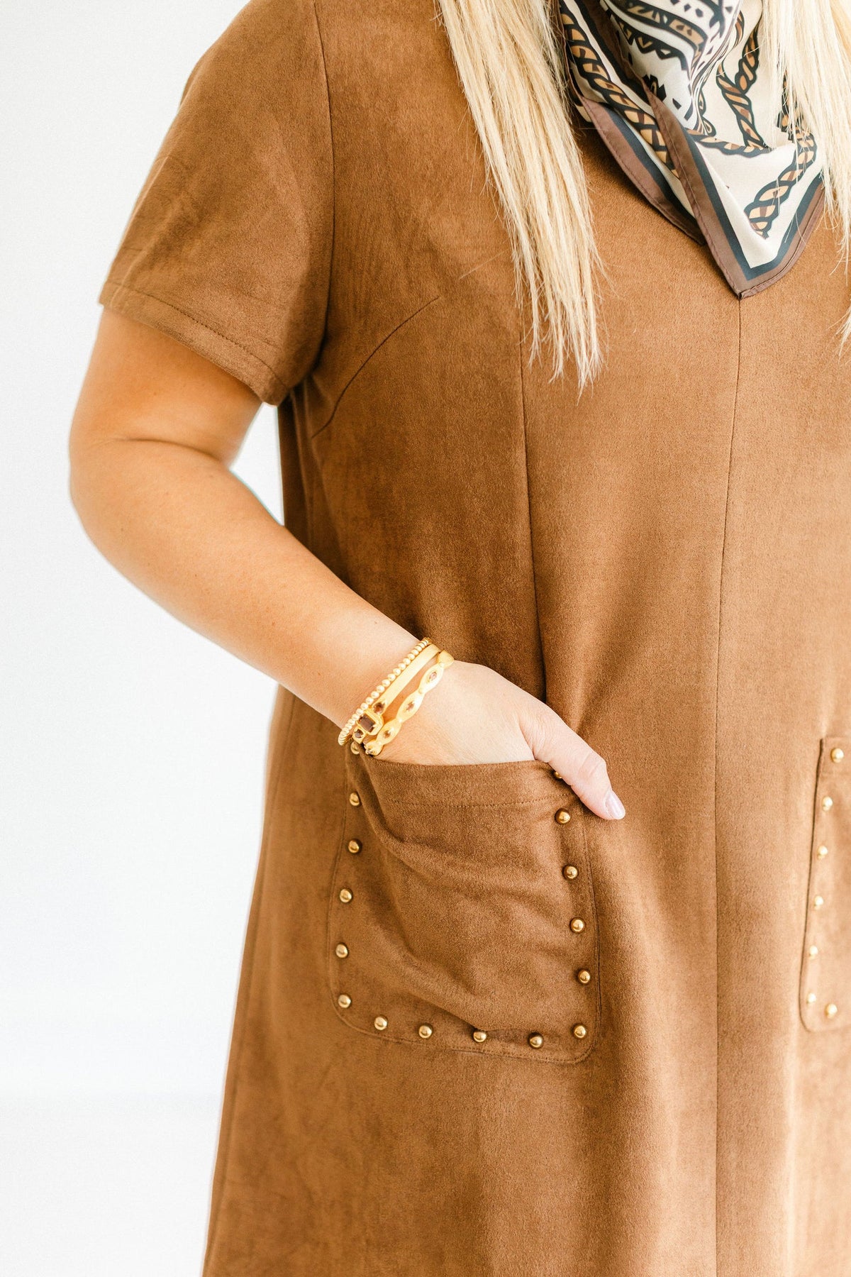 Tatum James: Sienna Dress Brown