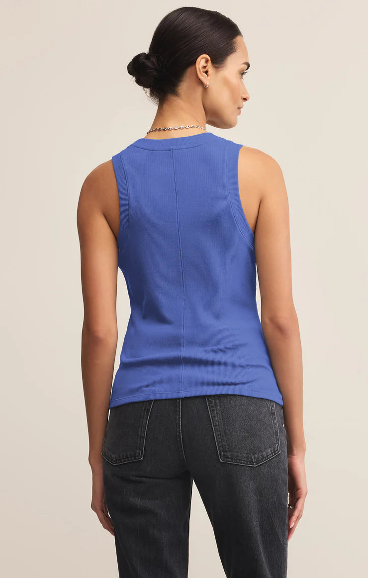 Z Supply: Sirena Rib Tank, Blue
