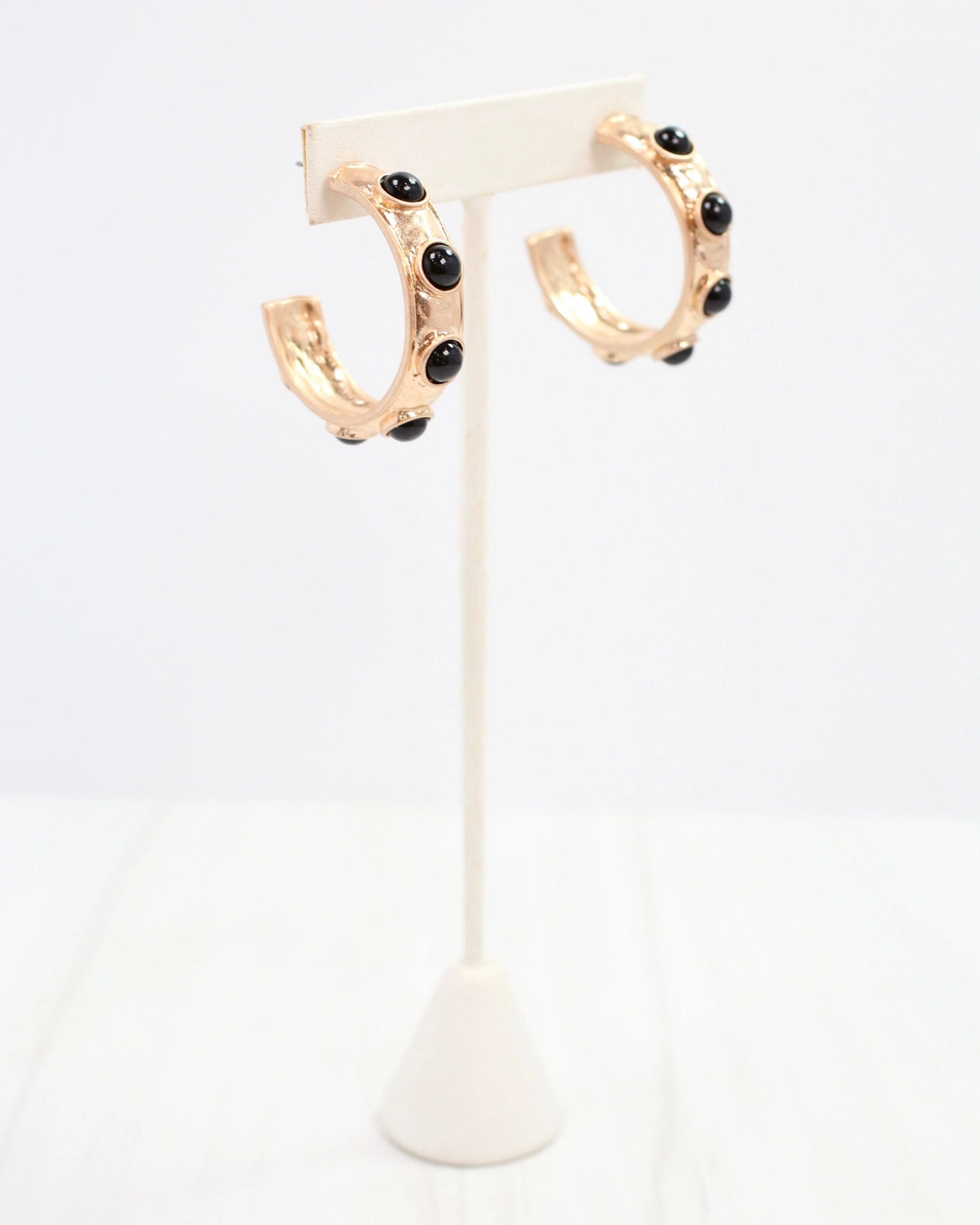 Caroline Hill: Frazee Black/Gold Hoop
