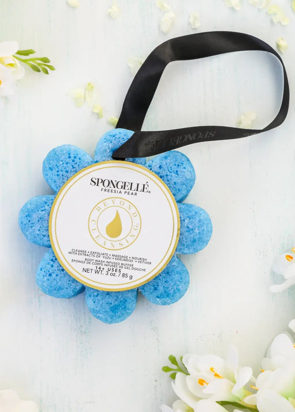 Spongelle: Freesia Pear Wild Flower Soap Sponge