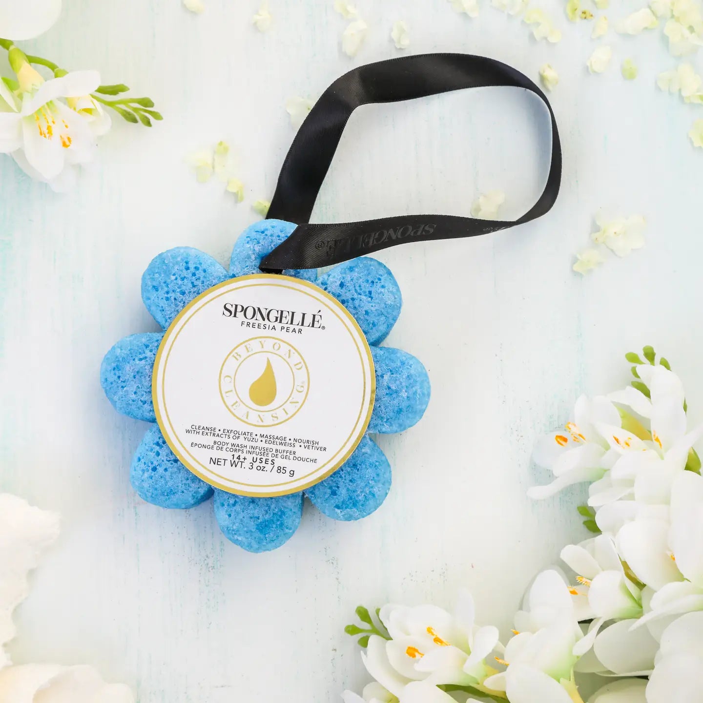Spongelle: Freesia Pear Wild Flower Soap Sponge