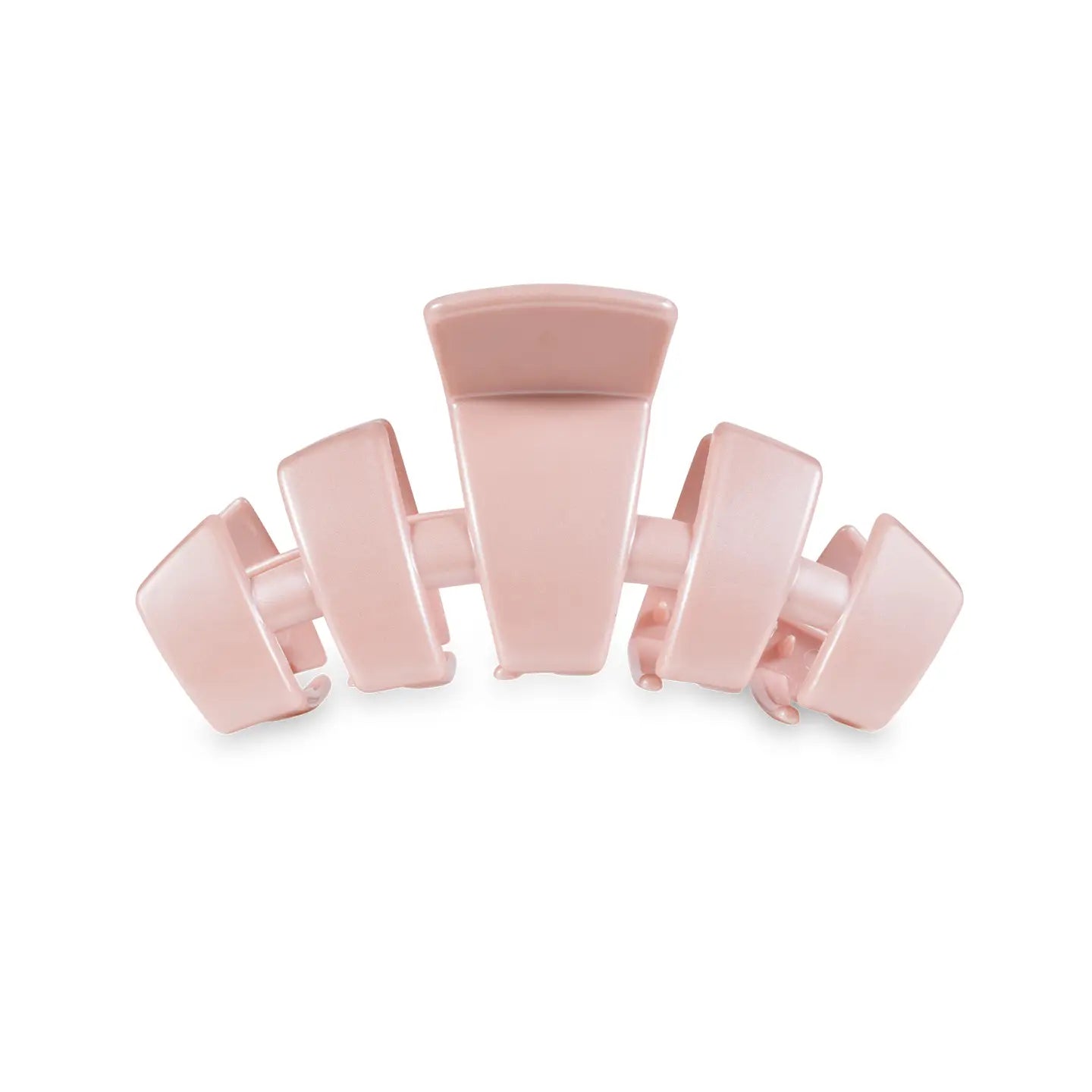 Teleties: Classic Medium Hair Clip, Pearly Pink