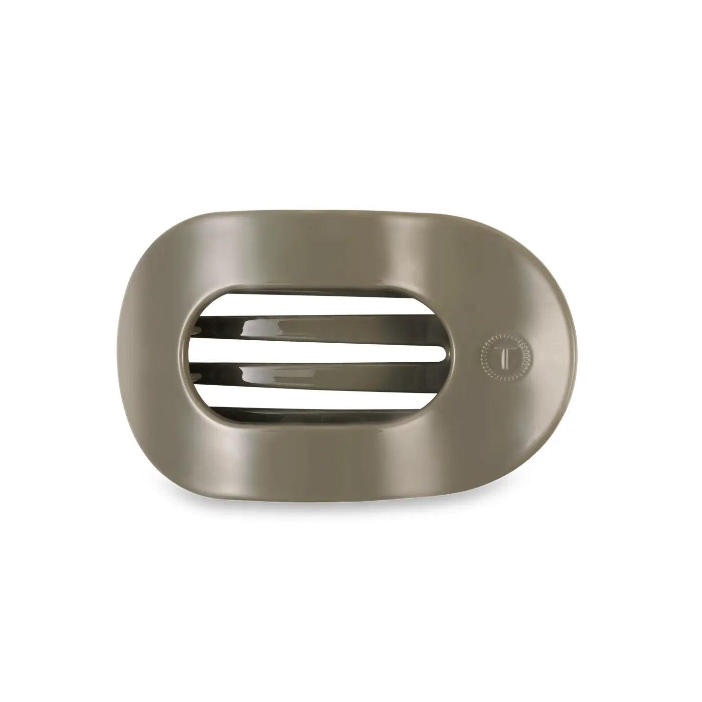 Teleties: Round Flat Medium Hair Clip, Sage It Ain't So