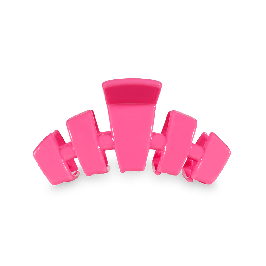 Teleties: Medium Hair Clip, Paradise Pink