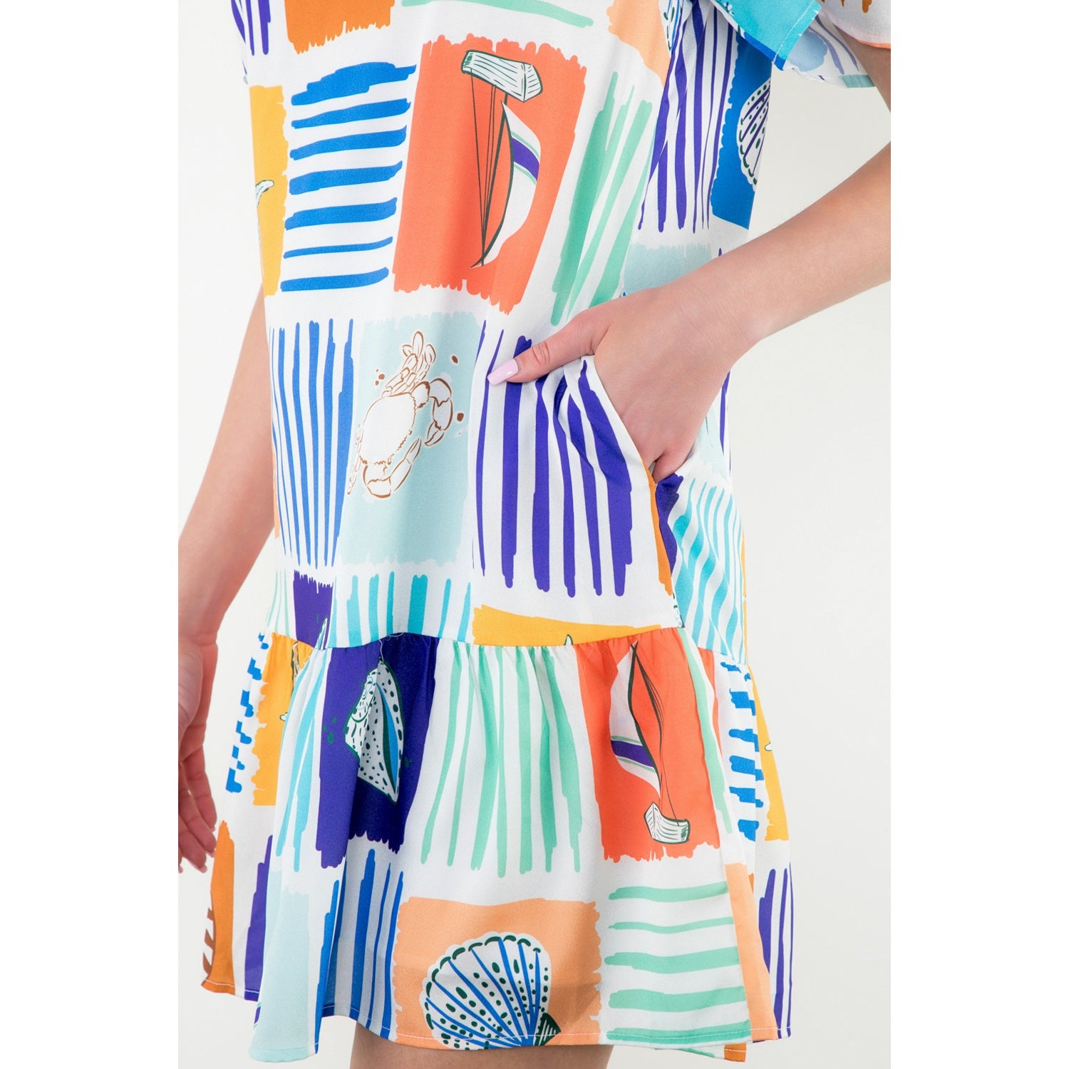 THML: Seaside Short Sleeve Dress