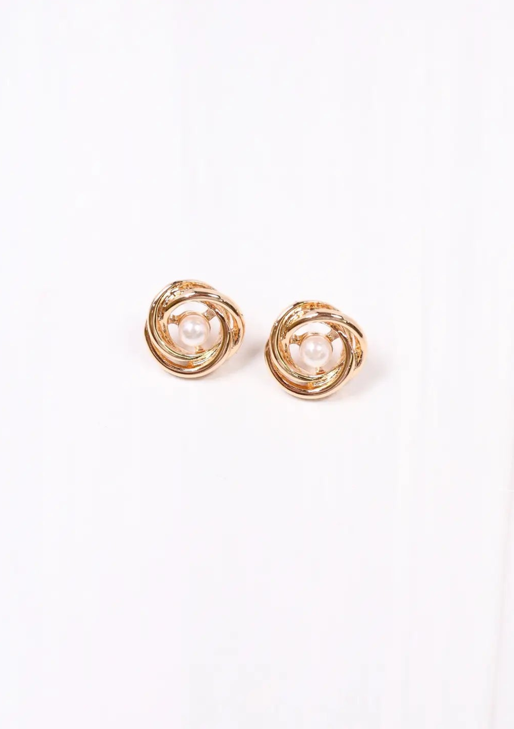 Caroline Hill: Pearl Stud Earrings