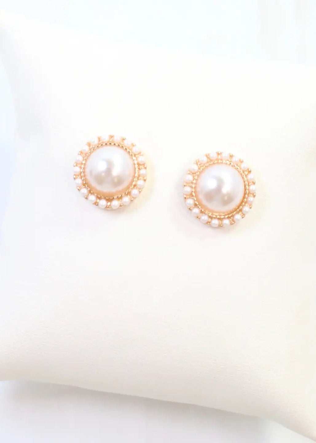 Caroline Hill: Alvaro Pearl Stud Earrings