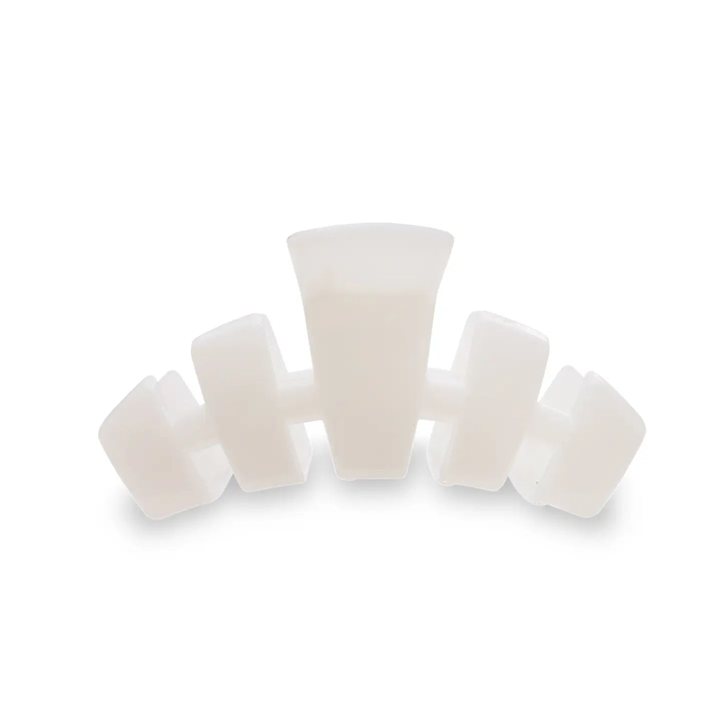 Teleties: Classic Medium Hair Clip, Coconut White