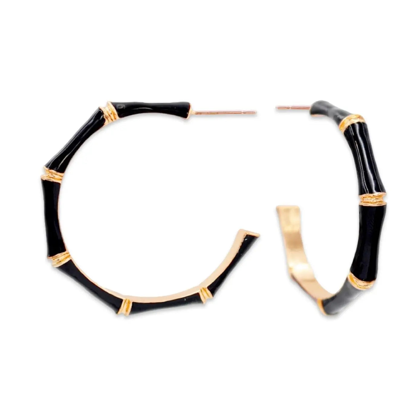 Pierce + Hide: Black Bamboo Hoop