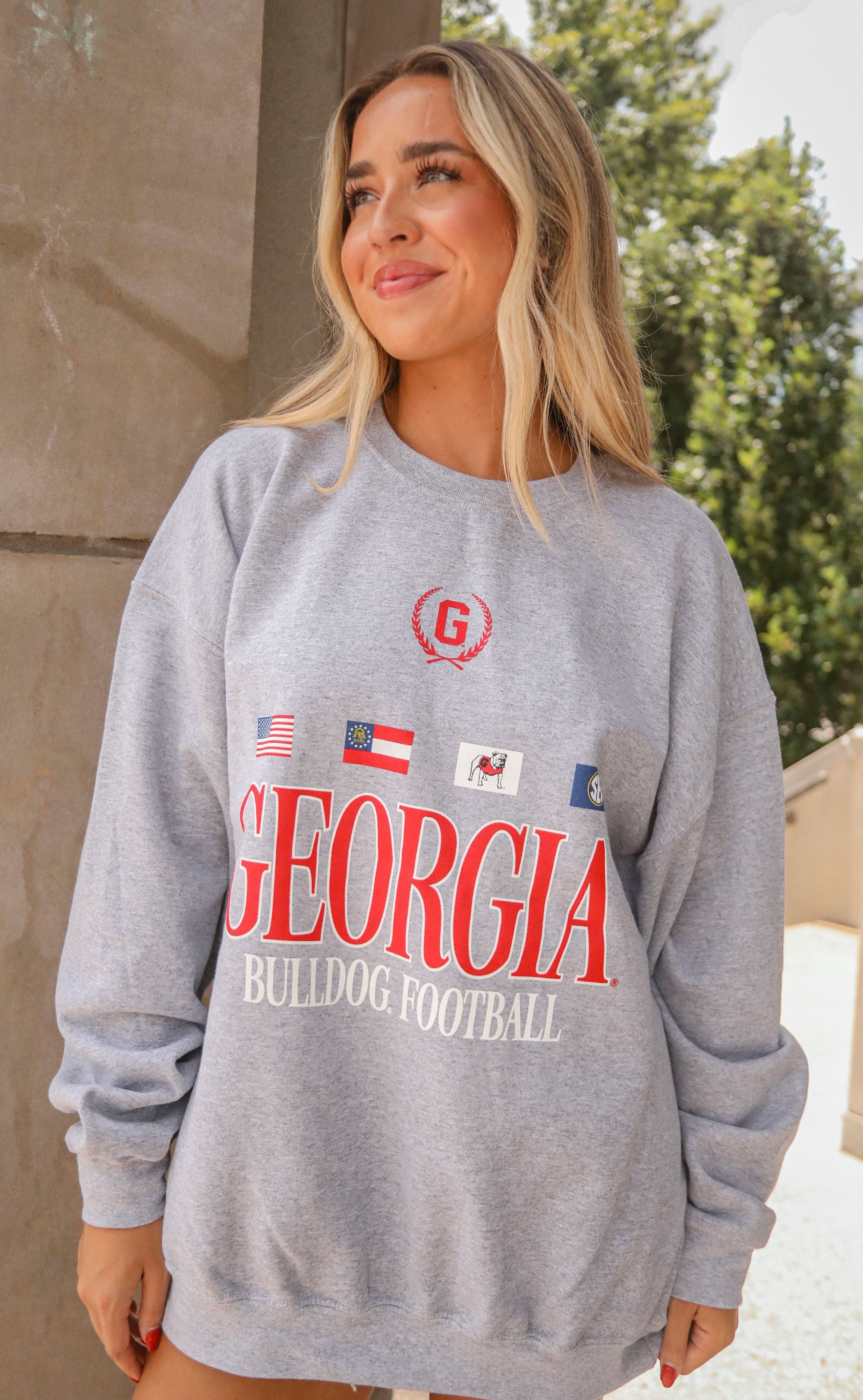 Charlie Southern: Georgia Flags Sweatshirt