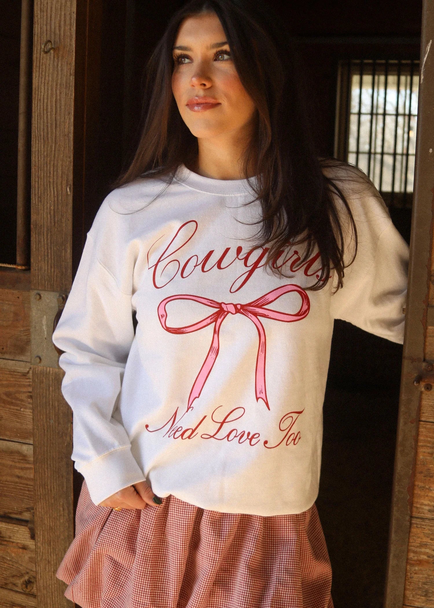 Charlie Southern: Cowgirls Need Love Too Sweatshirt