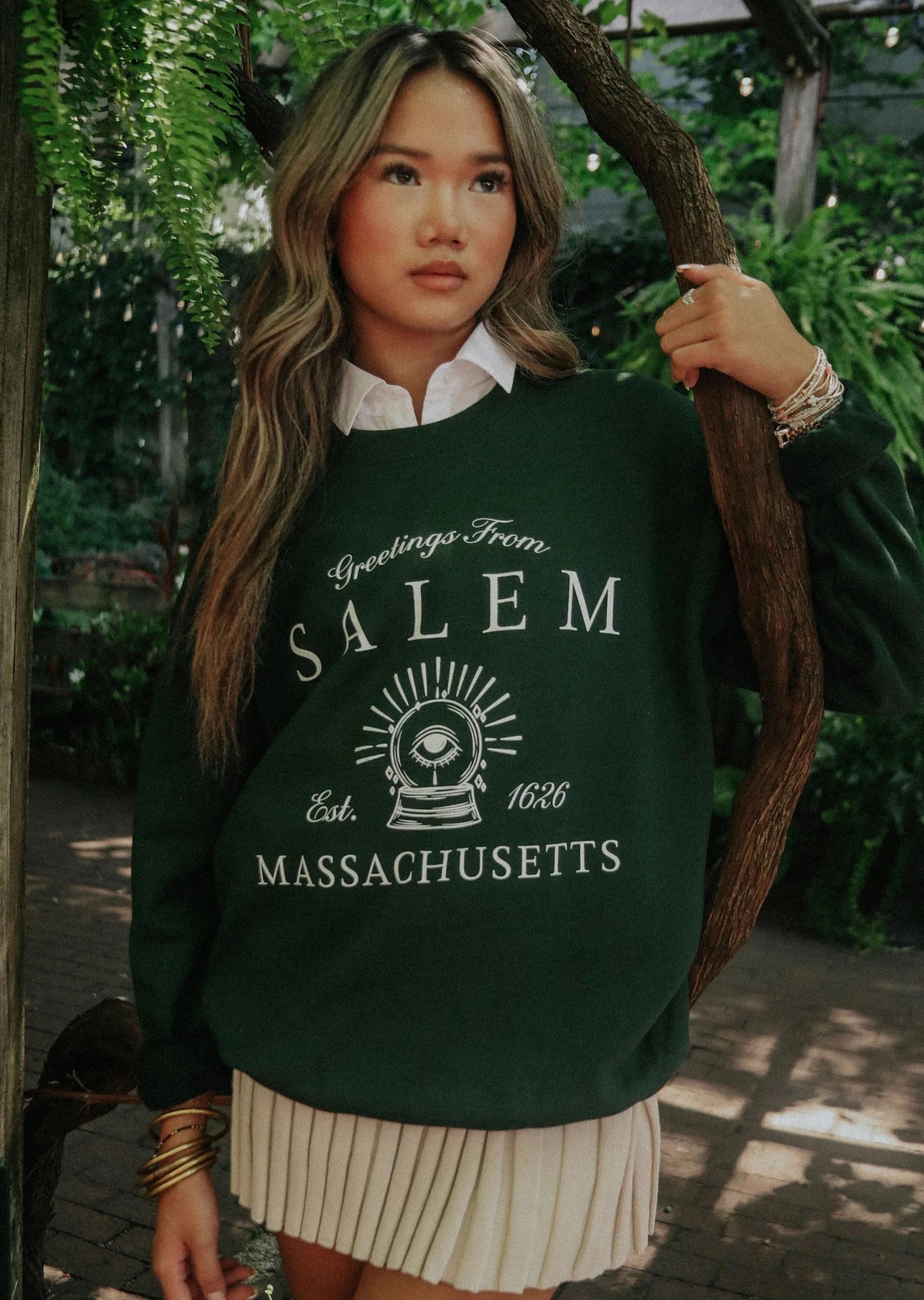 Charlie Southern: Greetings From Salem Sweatshirt