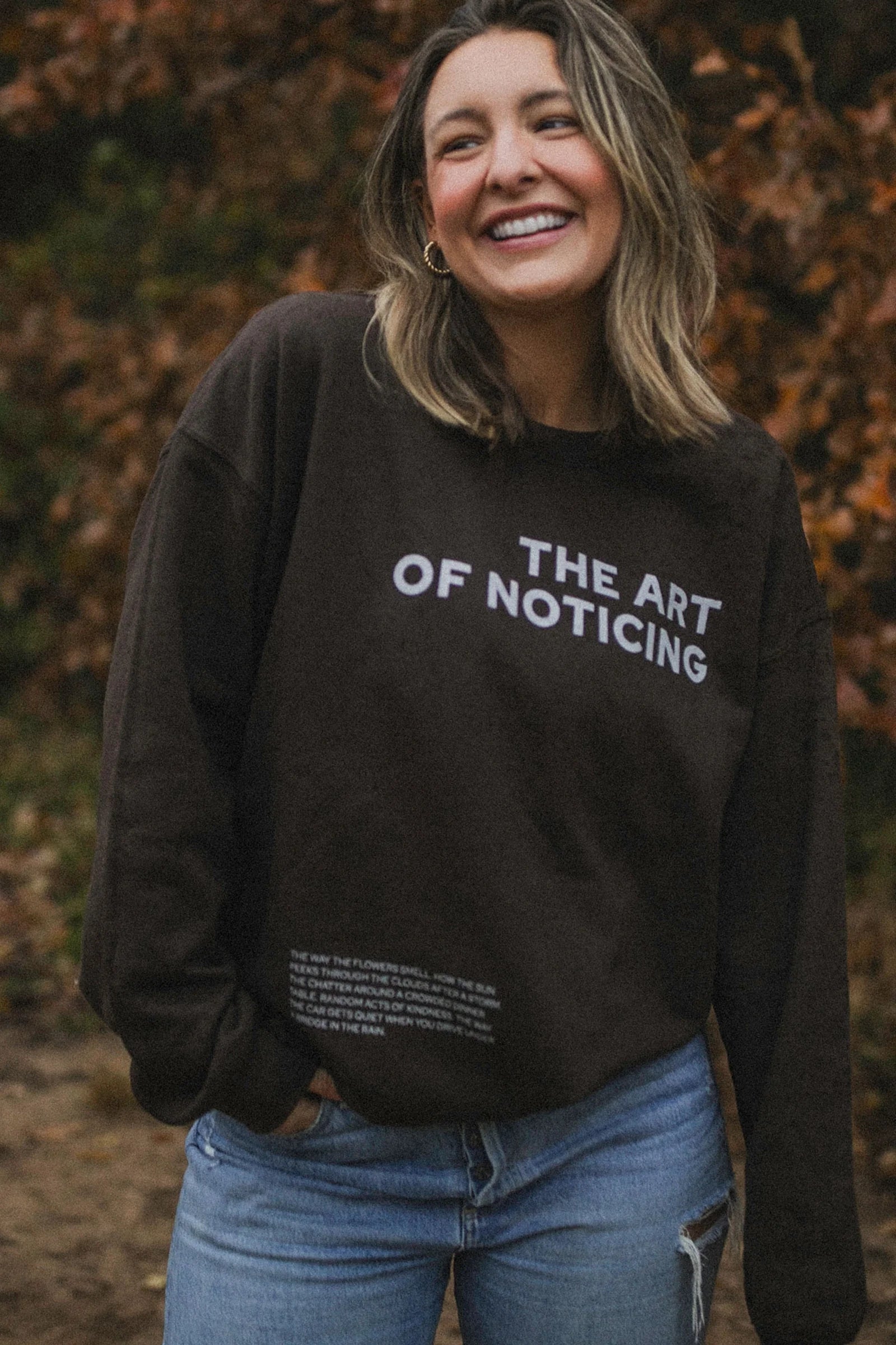 Friday + Saturday: The Art of Noticing Sweatshirt